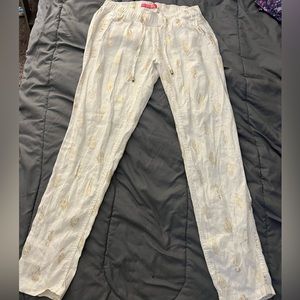 Lilly Pulitzer Seahorse & Shells Linen Pants